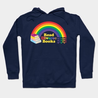 Read Diverse Books Rainbow Love Hoodie